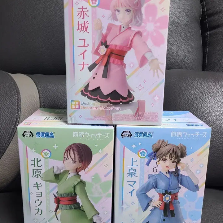 [BUNJANG] Sega Maebashi Witcher Figures Set of 3 / 세가 마에바시 위치즈 피규어 3종