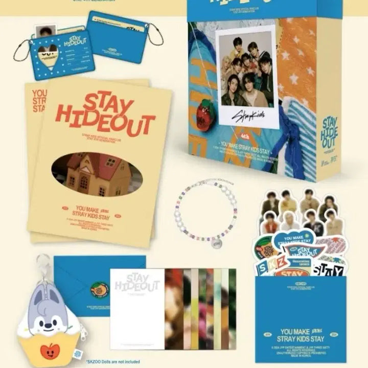 [BUNJANG] Stray Kids STAY 4th Generation Fanclub Kit (Sealed) / [미개봉] Stray Kids 스테이 4기 팬클럽 키트