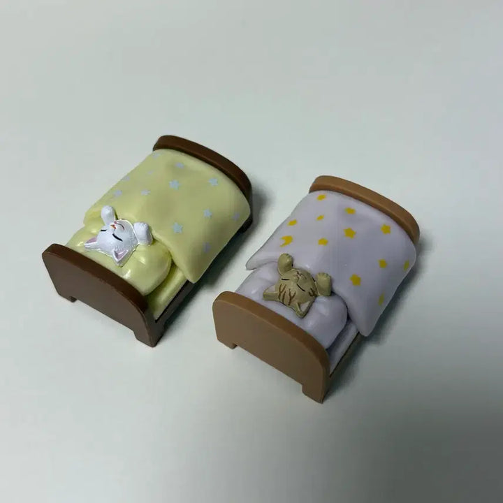 [BUNJANG] Cat Bed Gacha Set / (4개 일괄) 잠자는 고양이 침대 가챠