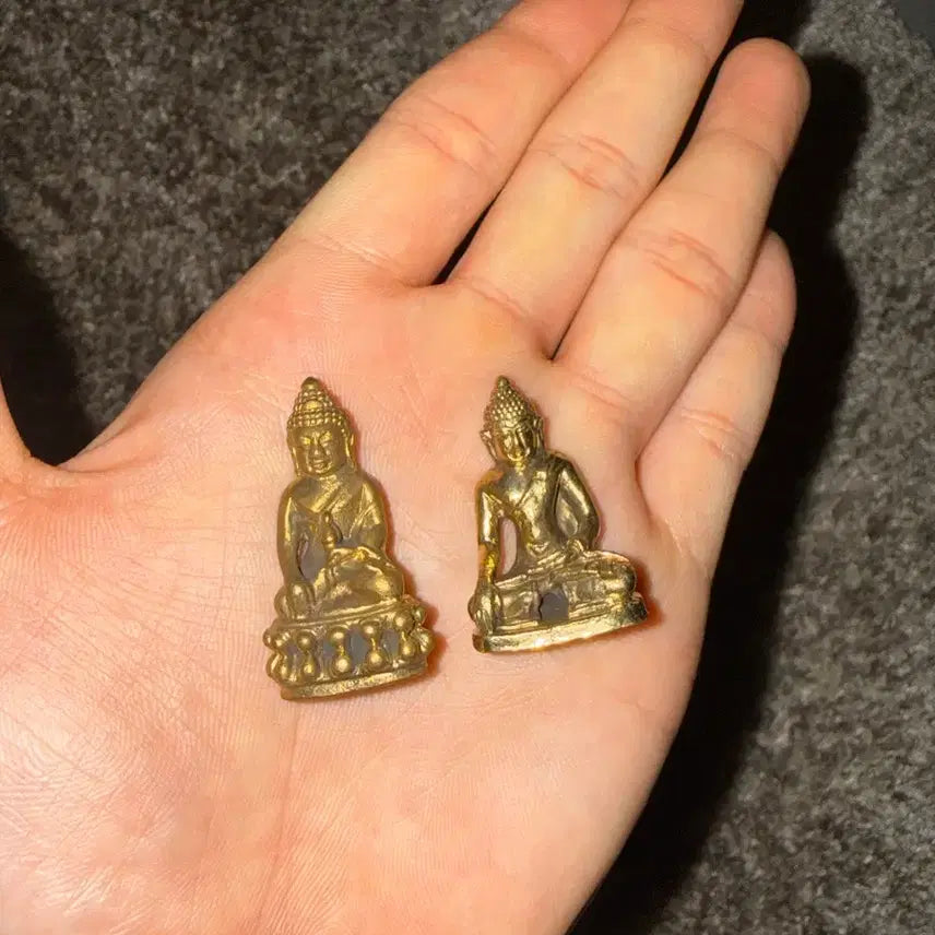 [BUNJANG] Thai Mini Brass Buddha Statue / 태국 미니 청동 불상