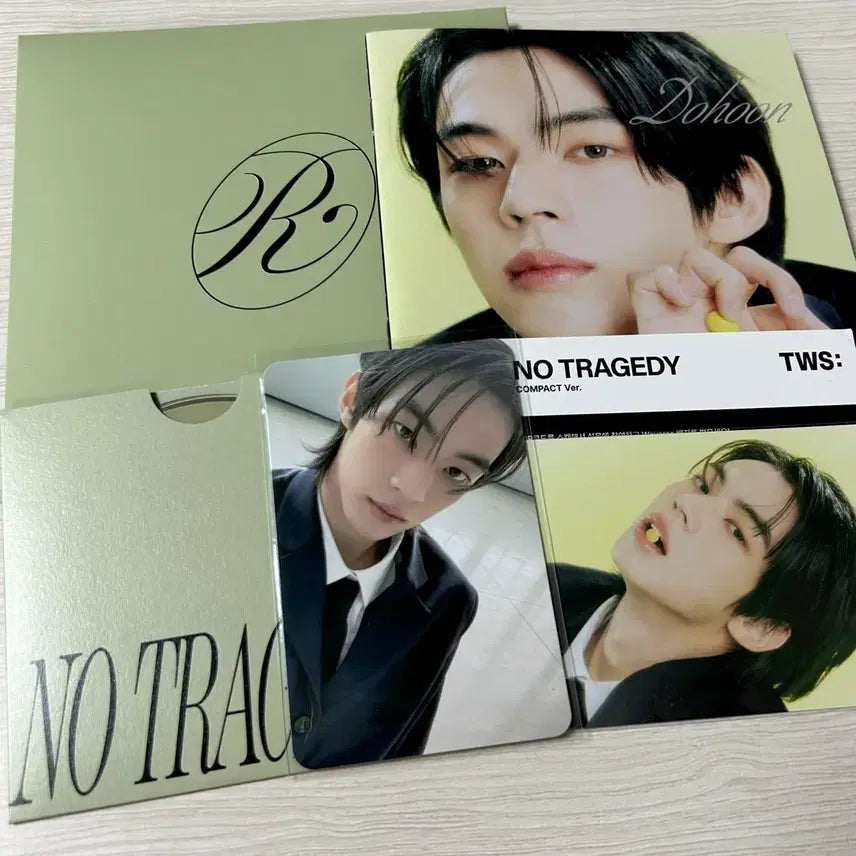 [BUNJANG] TWS DOYOON Compact Rush Album Photocard Set / 투어스 컴팩트 rush 도훈 세트 앨범 포카 양도 no tragedy