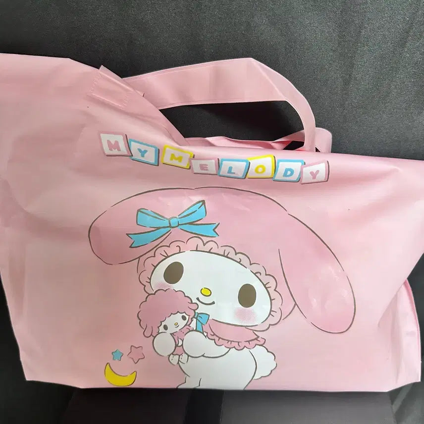 [BUNJANG] Sanrio My Melody Raincoat - Size L / 정품 산리오 마이멜로디 우비 L
