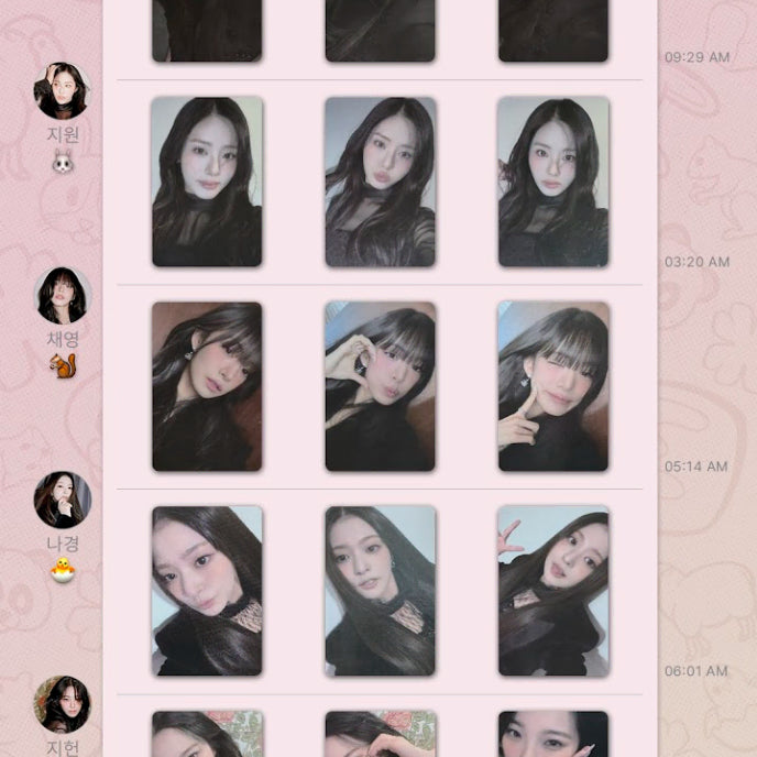 [BUNJANG] fromis_9 Early Bird Photocard Set / 프로미스나인 얼리버드 포카 세트
