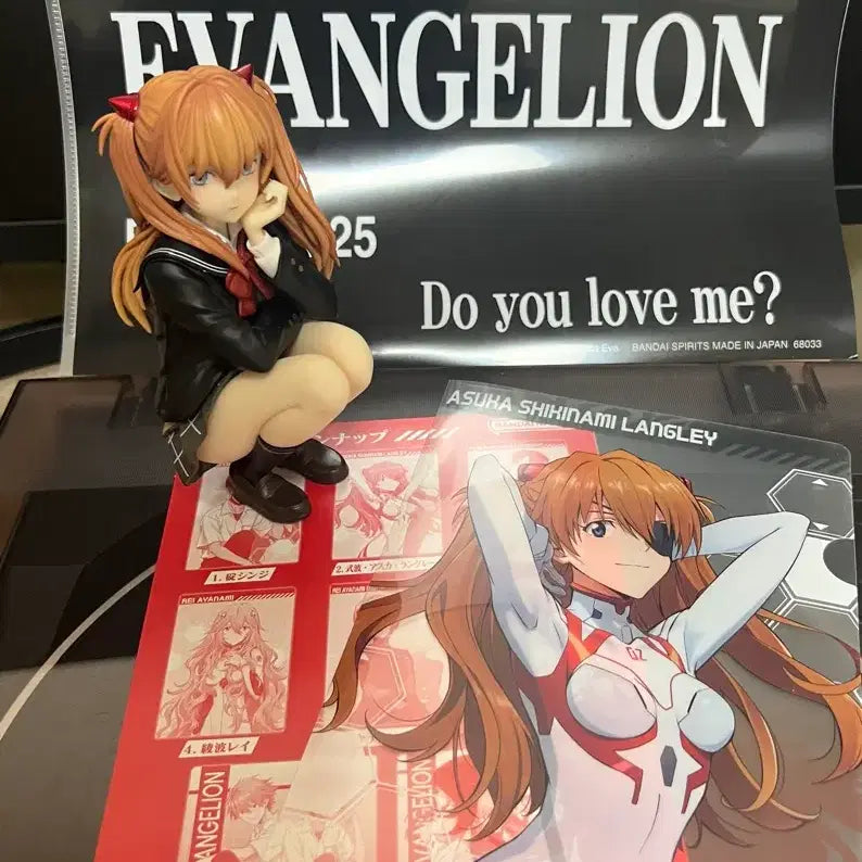 [BUNJANG] Evangelion Asuka Bundle Set / 에반게리온 아스카 굿즈 일괄