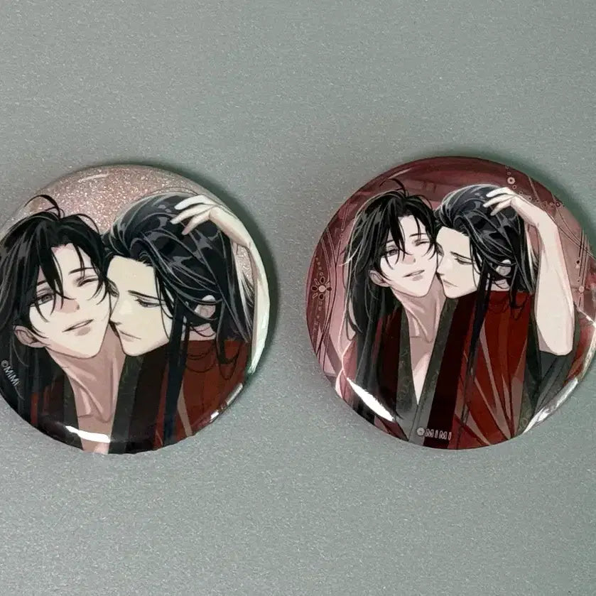 [BUNJANG] The Grandmaster of Demonic Cultivation Lan Wangji &amp; Wei Wuxian Wedding Series Can Badges Bundle Set / 마도조사 남망기 위무선 캔뱃지 판매