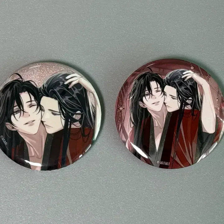 [BUNJANG] The Grandmaster of Demonic Cultivation Lan Wangji &amp; Wei Wuxian Wedding Series Can Badges Bundle Set / 마도조사 남망기 위무선 캔뱃지 판매