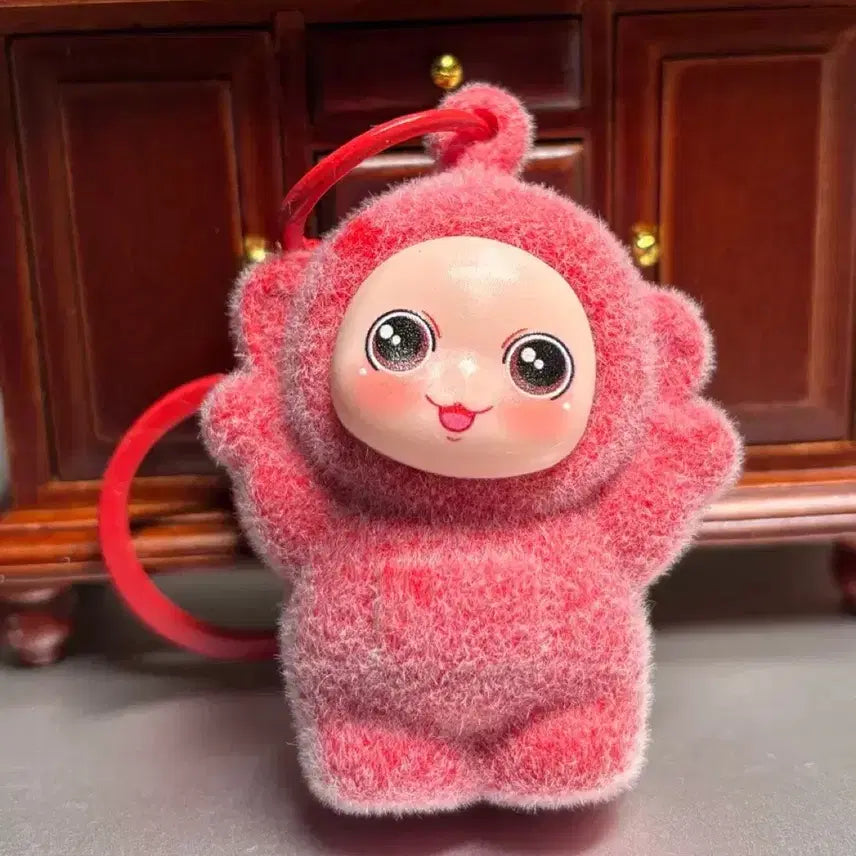 [BUNJANG] Teletubbies Figure Keychain - Red / 텔레토비 키링 피규어 열쇠고리 레드