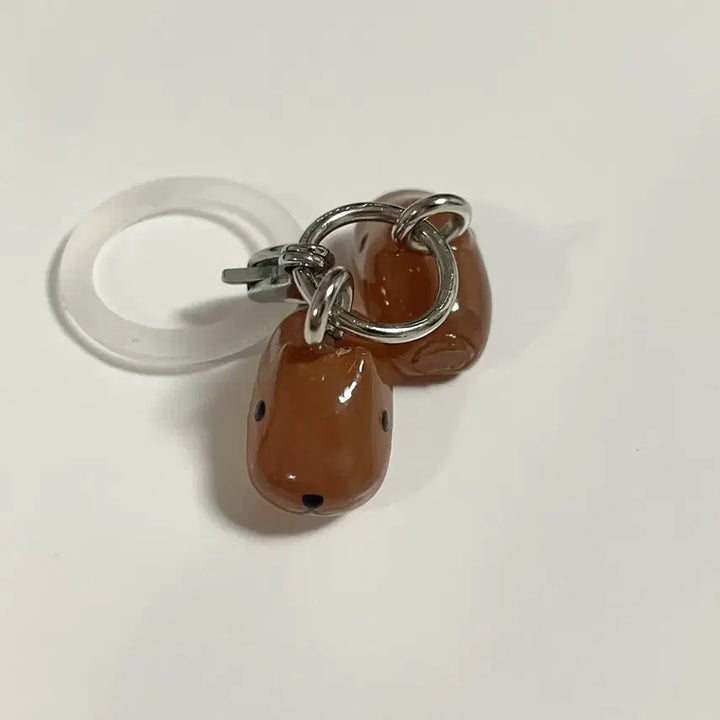[BUNJANG] Capybara-san Mejirushi Keyring / 카피바라상 메지루시 키링