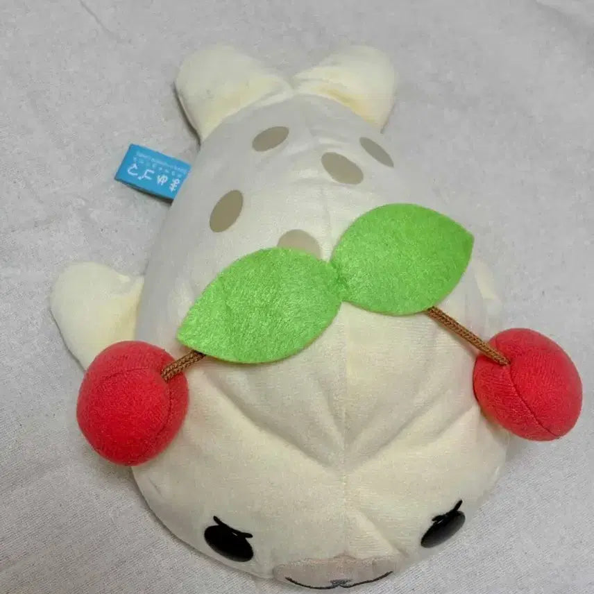[BUNJANG] Mamegoma "Cherry" Large Plush / 과일 빅 체리 마메고마 인형