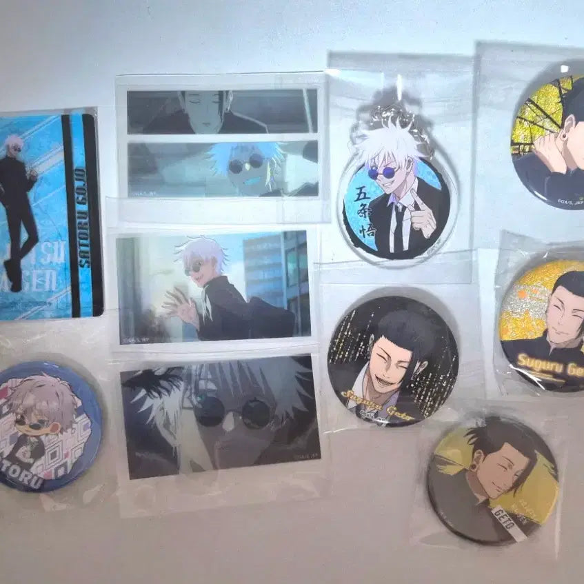 [BUNJANG] Jujutsu Kaisen Gojo &amp; Geto Merchandise Bundle Set / 주술회전 고죠 게토 굿즈 세트 급처