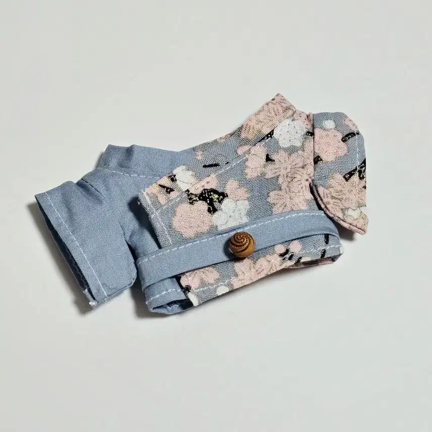 [BUNJANG] Cherry Blossom Kimono Yukata 10cm Doll Clothes / 벚꽃 기모노 유카타 10cm 인형옷 판매 양도