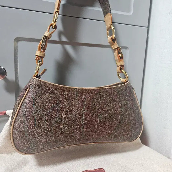 [BUNJANG] Etro Paisley Shoulder Bag + Dust Bag / 에트로 새상품 페이즐리 숄더백 + 더스트백