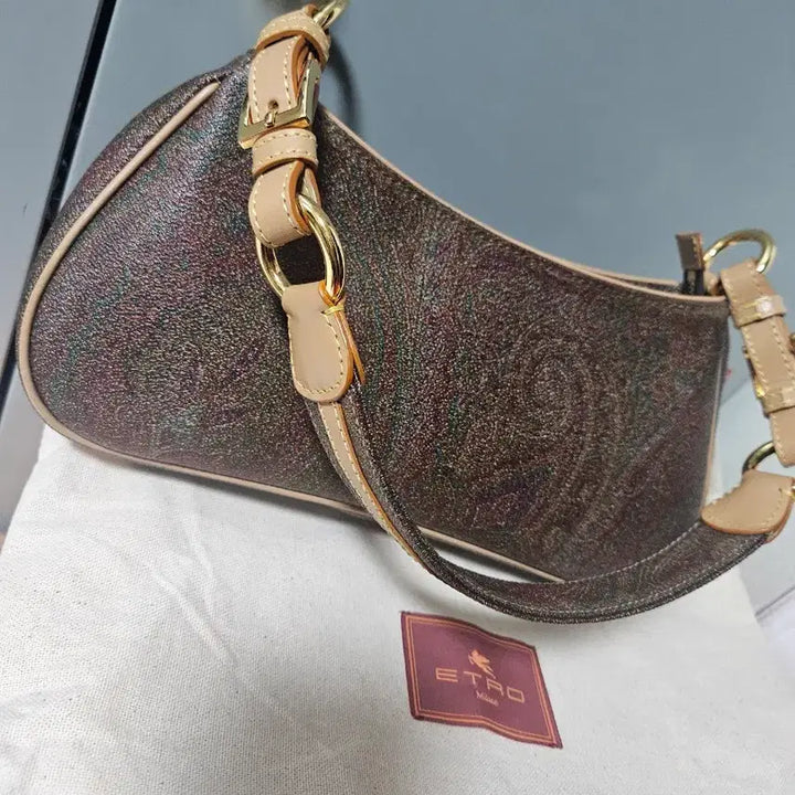 [BUNJANG] Etro Paisley Shoulder Bag + Dust Bag / 에트로 새상품 페이즐리 숄더백 + 더스트백