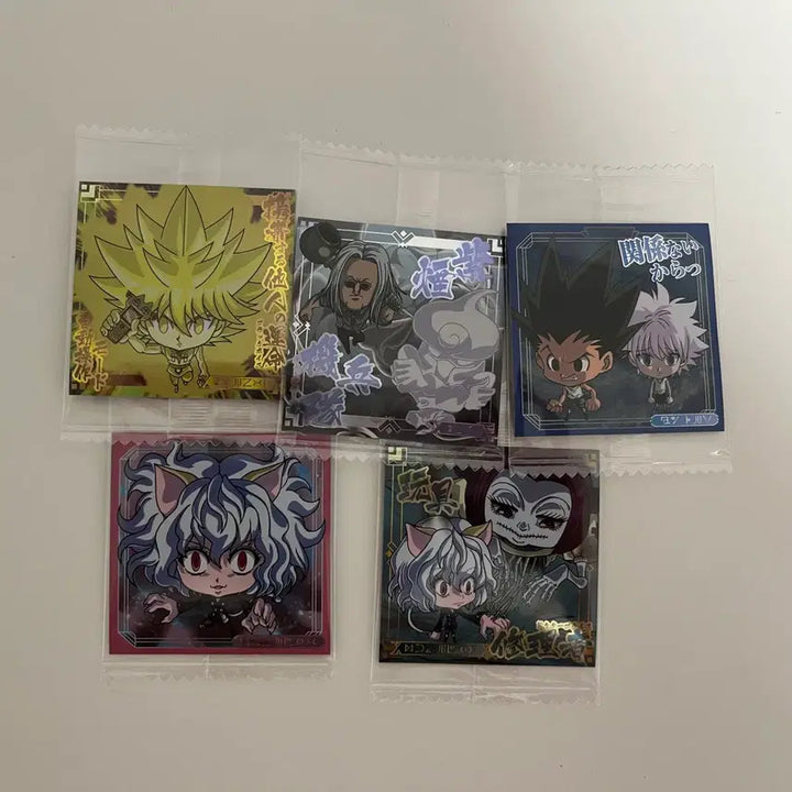[BUNJANG] Hunter x Hunter Wafer Sticker Seal Bundle Set / 헌터헌터 웨하스 스티커 씰
