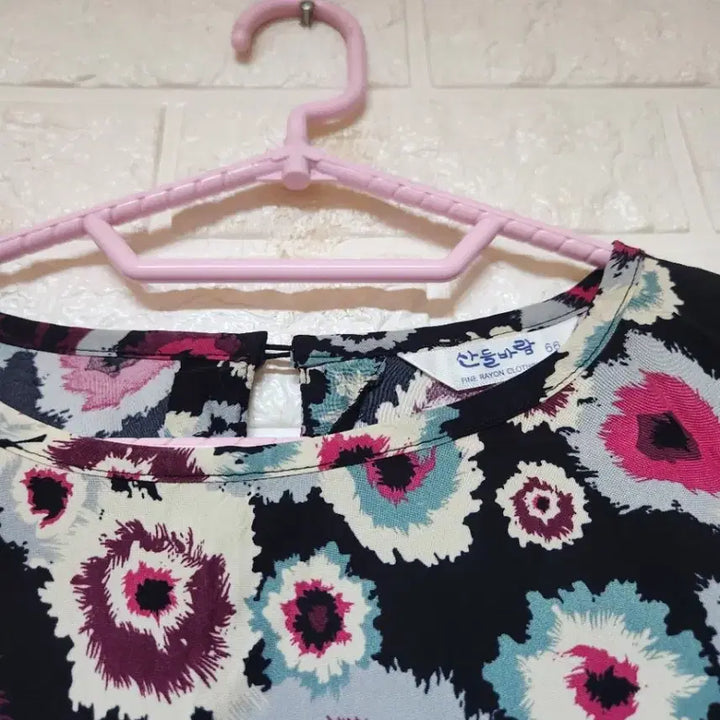 [SOLD OUT] 인견 꽃무늬 티셔츠