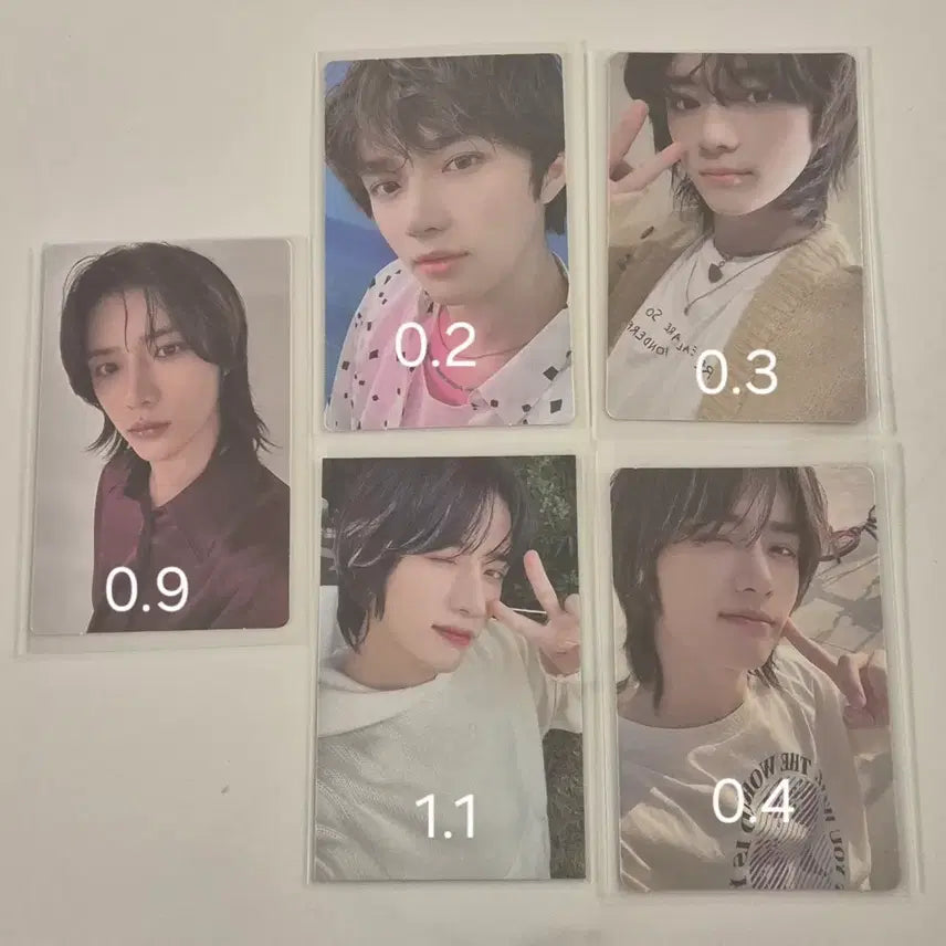 [BUNJANG] TXT Beomgyu Lucky Draw Photocard (Moa Kit, Ball Cap Ver.) / 투바투 범규 포카 판매 모아키트 볼콕 초대 럭드 에이알