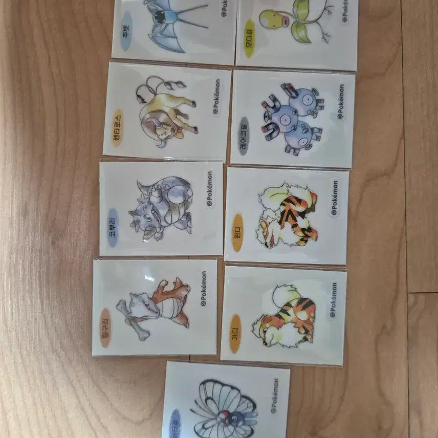 [BUNJANG] 30th Anniversary Pokemon Sticker Bundle / 30주년 포켓몬 띠브씰 일괄 판매합니다~