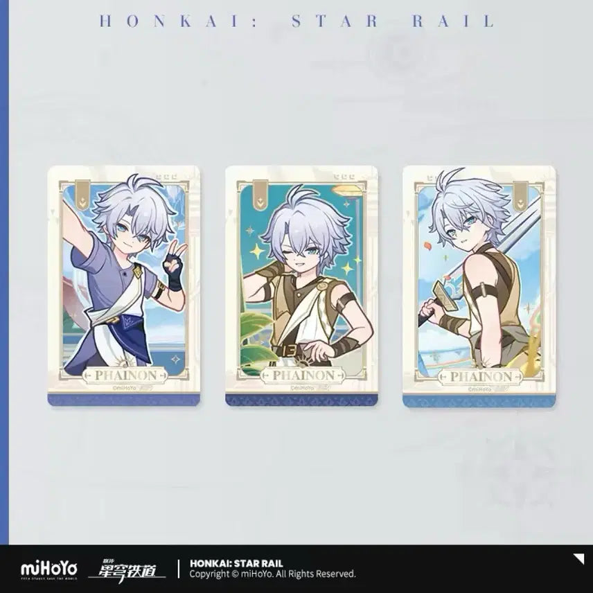 [BUNJANG] Honkai Star Rail Himeko Taobao POB Photocard Set / 붕괴 스타레일 파이논 타오바오 특전 포토카드 3종 일괄