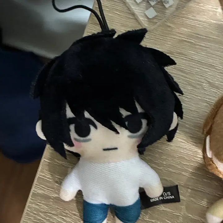 [BUNJANG] Death Note L, Light Yagami Acrylic Standee &amp; Plush Doll Bundle Set / 데스노트 엘 라이토 아크릴 스탠드 + 누이 인형 가챠 일괄