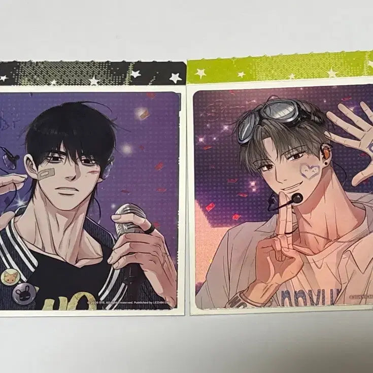 [BUNJANG] Sparkles Resin Popup Unsealed Fancam Postcard Set / 스파클즈 레진 팝업 언슬립 직캠 엽서 세트