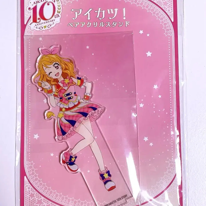 [BUNJANG] Aikatsu! Akari Hoshimiya &amp; Sumire Hikami Pair Acrylic Stand / 아이엠스타 아이카츠 아카리 하늘 페어 아크릴 스탠드