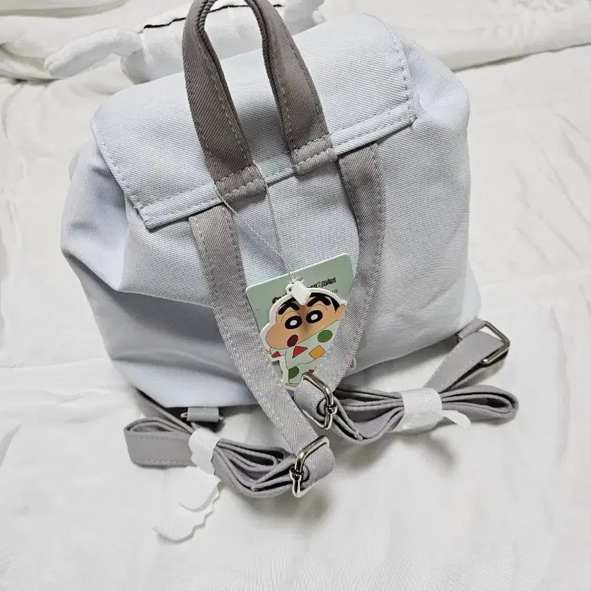 [BUNJANG] Crayon Shin-chan Shiro Pouch Backpack / 짱구 시로 흰둥이 복조리 백팩