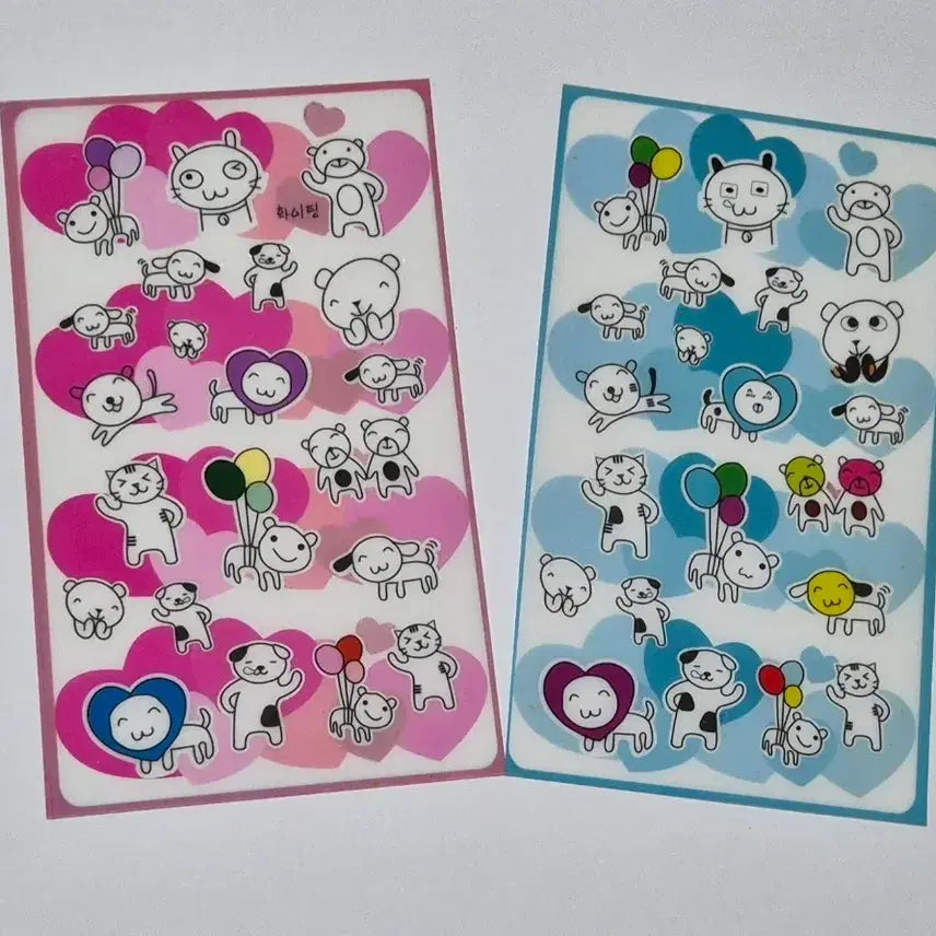 [BUNJANG] Vintage Animal Deco Sticker Set / 고전 동물 다꾸 스티커