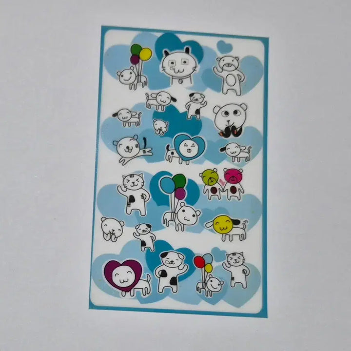 [BUNJANG] Vintage Animal Deco Sticker Set / 고전 동물 다꾸 스티커