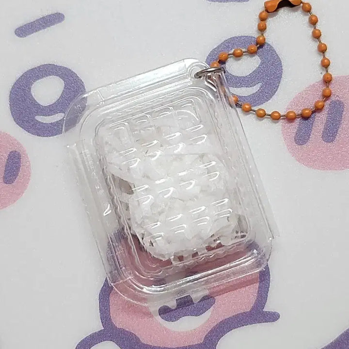 [BUNJANG] Sanrio "Gyoza" Collection Kitty Strap Lunch Box Charm / 고전 산리오 납작 만두 교자 트리플 도시락 키티스트랩 킽스