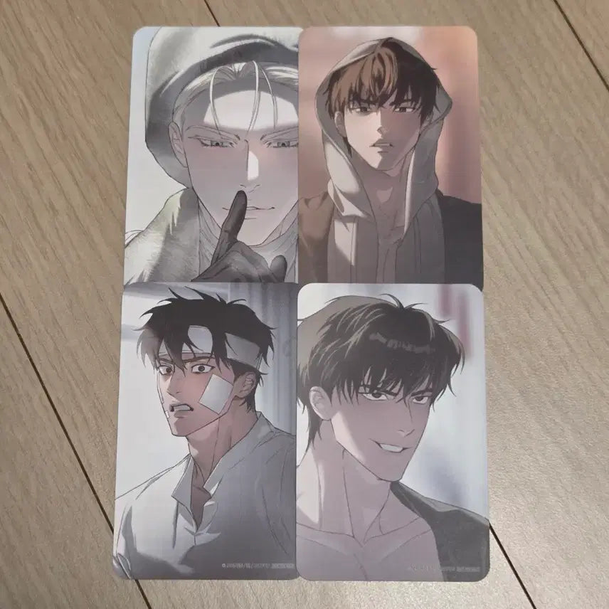 [BUNJANG] Code Name Anastasia Photocard Bundle Set / 코드네임 아나스타샤 (코드아나) 포카 4종 일괄