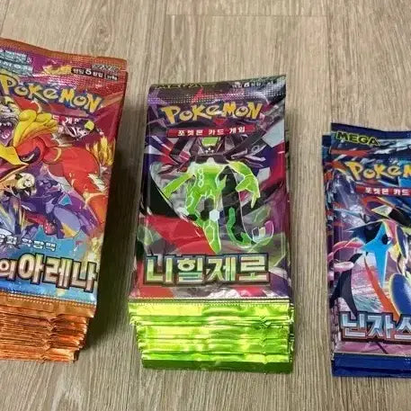 [BUNJANG] Pokemon Inferno Nihilzero Ninja Spinner Sealed Pack Bundle Set / 포켓몬카드 인페르노 니힐제로 닌자스피너 미개봉팩 일괄