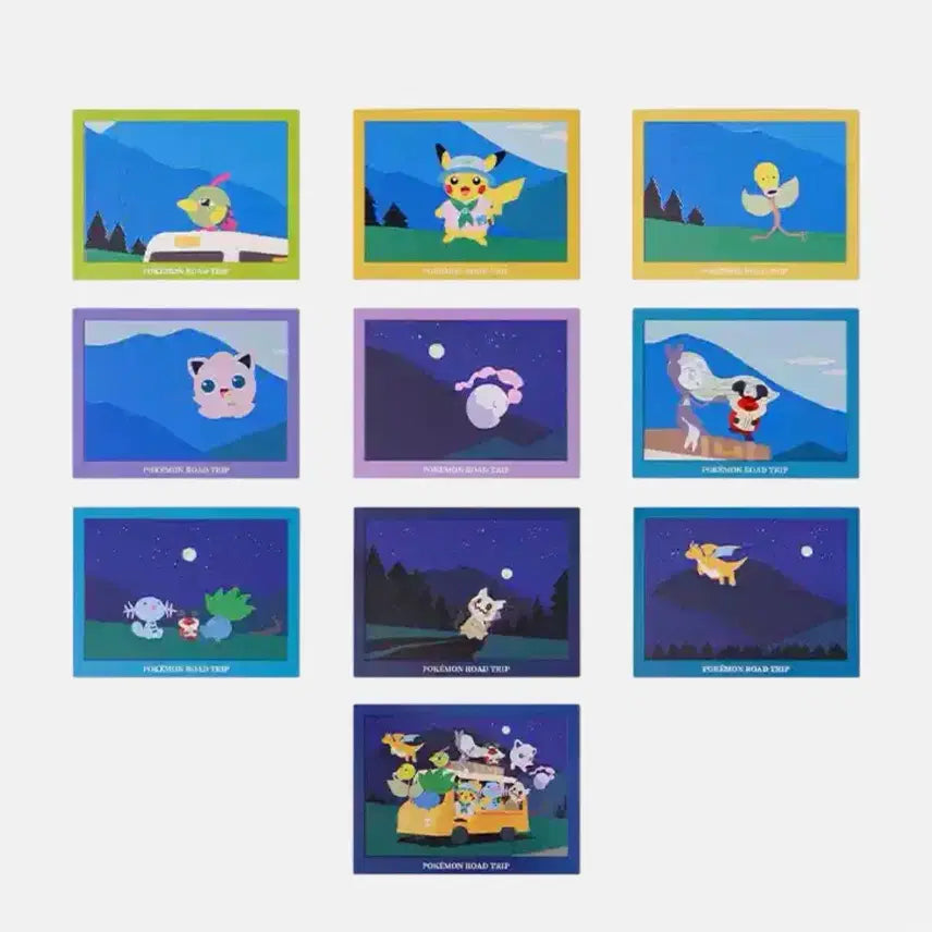 [BUNJANG] Pokemon Center China Exclusive Road Trip Magnet (Sealed) / (미개봉) 중국 포켓몬 센터 한정 road trip 로드트립 마그넷 자석