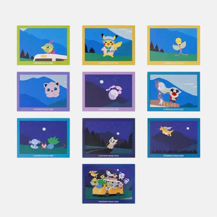 [BUNJANG] Pokemon Center China Exclusive Road Trip Magnet (Sealed) / (미개봉) 중국 포켓몬 센터 한정 road trip 로드트립 마그넷 자석