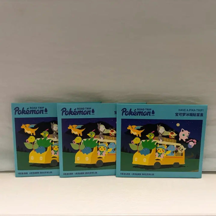 [BUNJANG] Pokemon Center China Exclusive Road Trip Magnet (Sealed) / (미개봉) 중국 포켓몬 센터 한정 road trip 로드트립 마그넷 자석