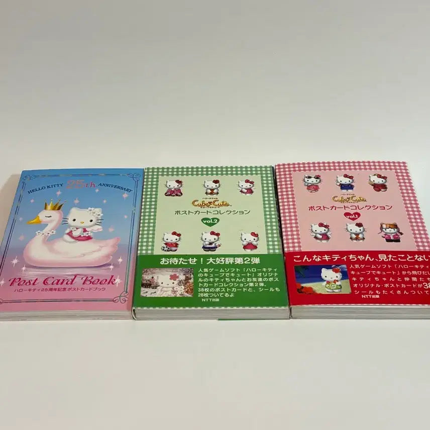 [BUNJANG] Hello Kitty Classic Postcard Book Bundle Set / 레어)고전키티엽서북(일괄/개별)