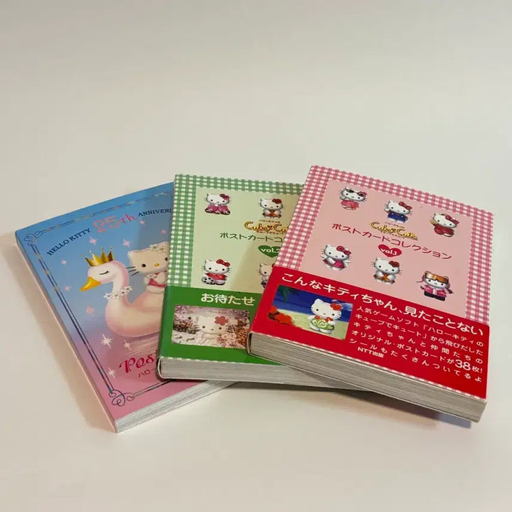[BUNJANG] Hello Kitty Classic Postcard Book Bundle Set / 고전키티엽서북(일괄)