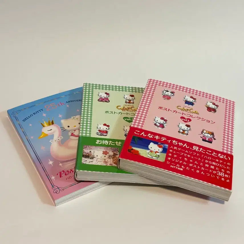 [BUNJANG] Hello Kitty Classic Postcard Book Bundle Set / 레어)고전키티엽서북(일괄/개별)