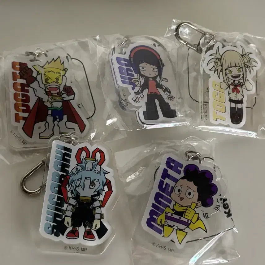 [BUNJANG] My Hero Academia Acrylic Keychain Bundle Set / 나히아 아크릴 키링 판매합니다(일괄)