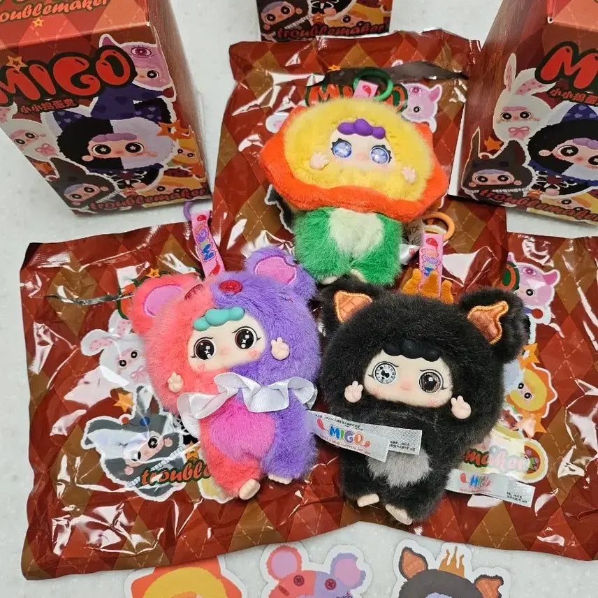 [BUNJANG] Migo Trouble Maker Bundle Set Dolls / 미고 트러블메이커 인형 일괄판매