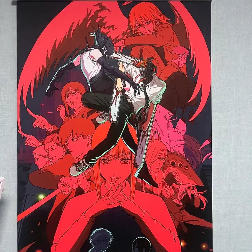 [BUNJANG] Chainsaw Man Legion Arc Tapestry / 체인소맨 레제편 태피스트리 팝업 제품 판매
