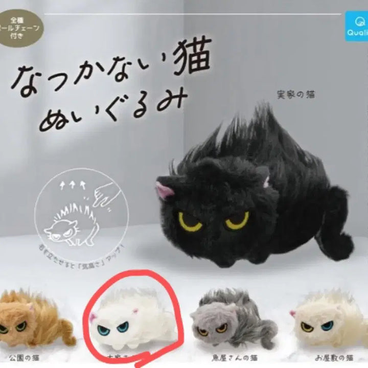 [BUNJANG] Natsukanai Neko White Cat Gacha Figure (Sealed) / 나츠카나이 네코 하얀색 가챠 미개봉