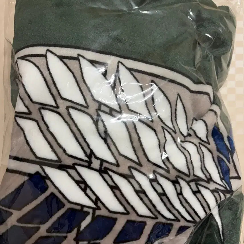 [BUNJANG] Frank Burger Attack on Titan Survey Corps Blanket (Sealed) / 프랭크 버거 진격의 거인 조사병단 담요 미개봉