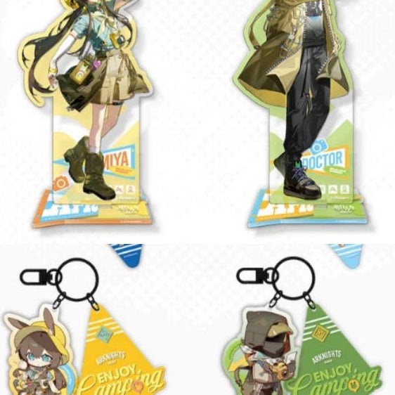 [BUNJANG] Arknights Amiya Doctor Acrylic Standee / Keyring (2025 FES Limited) / 2025 페스 박사 아미야 명일방주 아크릴 스탠드 / 키링