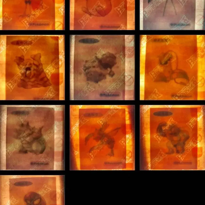 [BUNJANG] Pokemon Art Sealed Ttimbus Seal / 포켓몬 시즌5 피카츄 꼬부기 이상해씨 이벨타르 띠부 판매