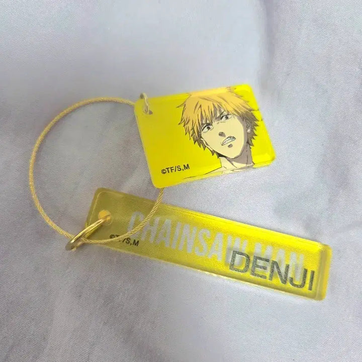 [BUNJANG] Chainsaw Man Denji Acrylic Plate Keychain / 체인소맨 아크릴 플레이트 키링(덴지)