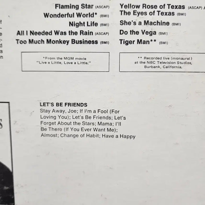 [BUNJANG] Elvis Presley US First Press LP / Elvis Presley 미국 초반 LP