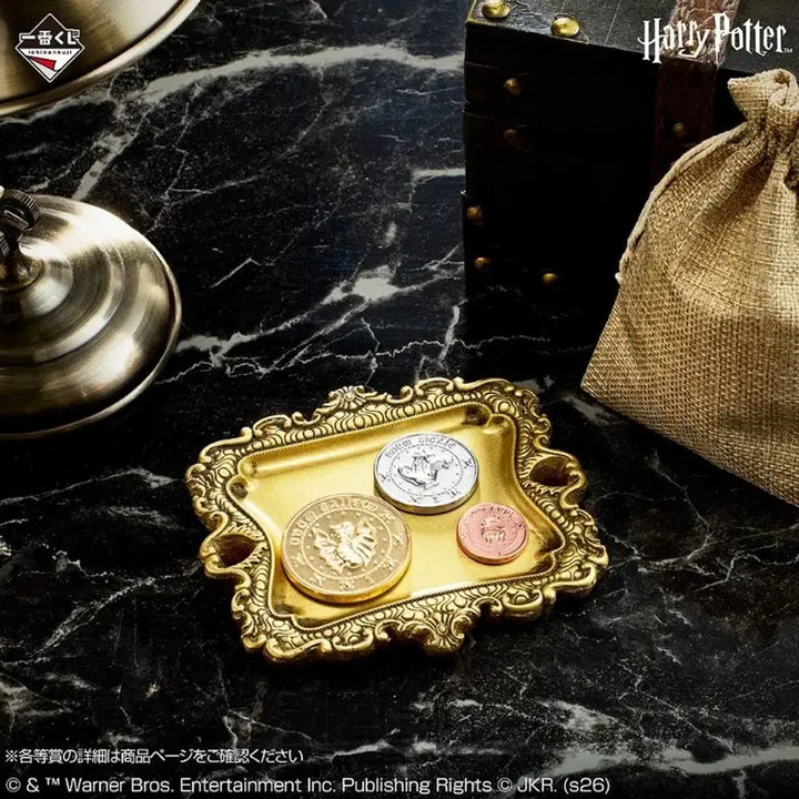 [BUNJANG] Harry Potter Metal Coin &amp; Cup Bundle Set (Unsealed) / (급처)해리포터 D 1개,E상 금속 코인 및 컵 (미개봉 일괄)