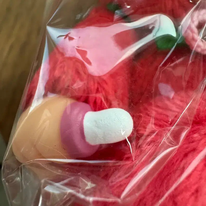 [BUNJANG] Ichigo Strawberry Monchhichi Doll / (할인)딸기 이치고 몬치치(새상품!)
