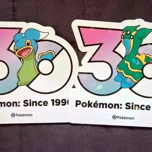 [BUNJANG] Pokemon 30th Anniversary Sticker Set - Tritodon / 포켓몬 30주년 기념 스티커 깝질무 트리토돈 판매/교환