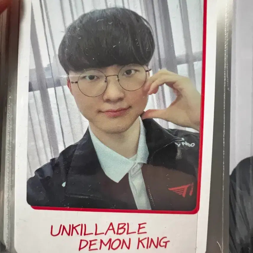 [BUNJANG] T1 Faker Ball Heart Selfie Polaroid Photocard / T1 페이커 볼 하트 셀카 폴라로이드 사진 양도합니다!